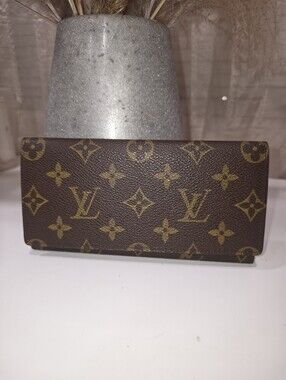 Louis Vuitton Monogram Canvas Wallet - Brown & Gold